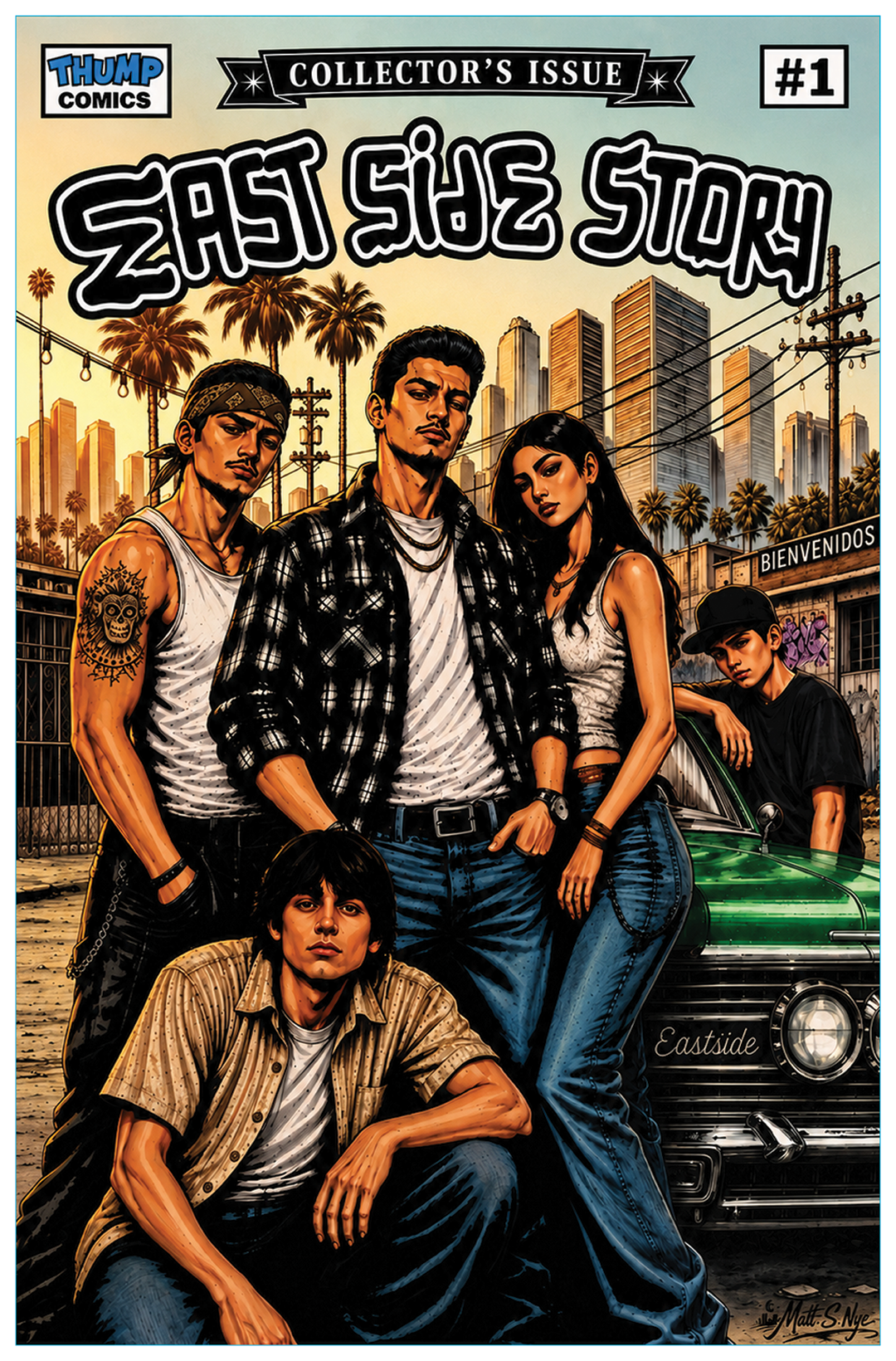 First Edition East Side Story Collector’s Comic Book